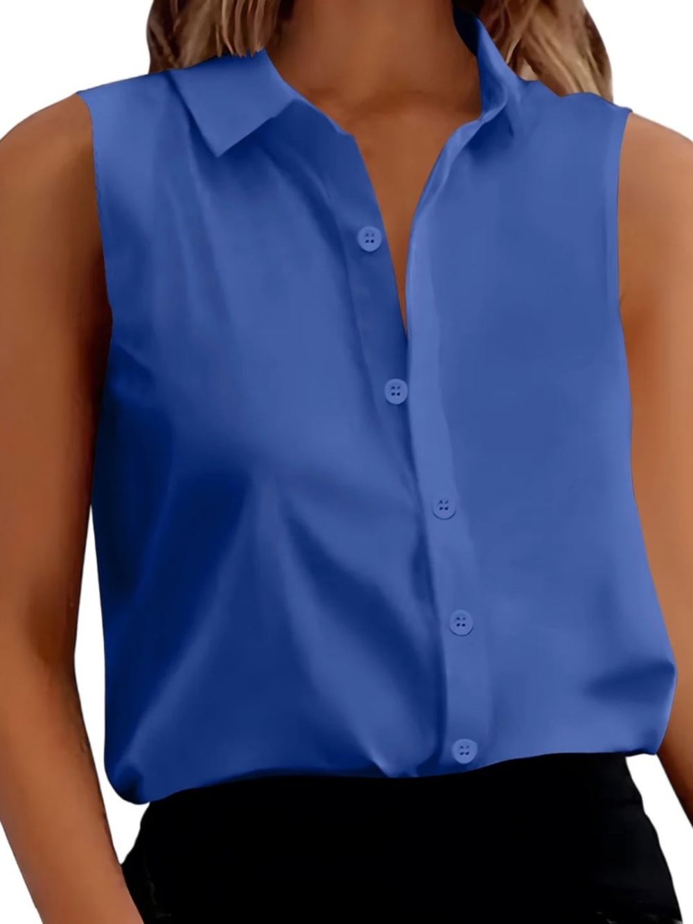 Sheer blouselg